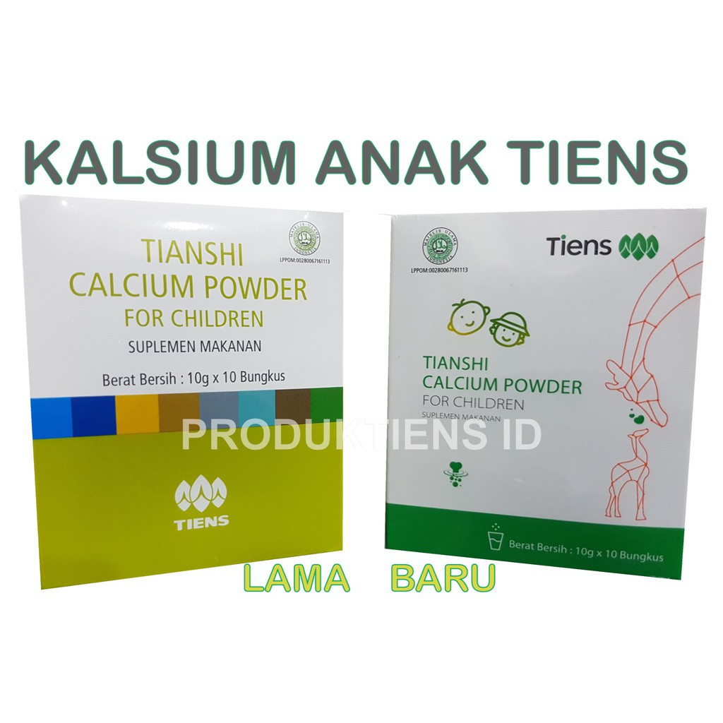 Calcium For Children Tiens Tianshi Vitamin Pertumbuhan Anak-Anak ProdukTiensID
