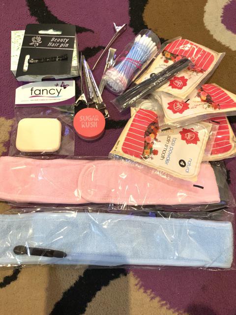 Spon Fancy Segi Coklat