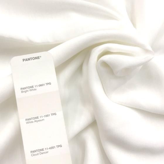 【FLASH GROSIR】 Kain Voal Premium / Furing Ero - per 1m - warna Putih / BW