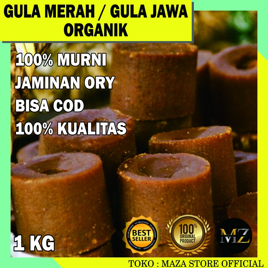 

Gula Merah Jawa Kelapa Aren Organik Asli Tanpa Pengawet