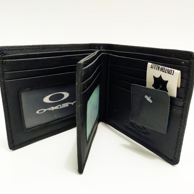 Dompet Pria Kulit Asli Dompet Cowok 3 Dimensi Bahan Kulit Sapi Asli