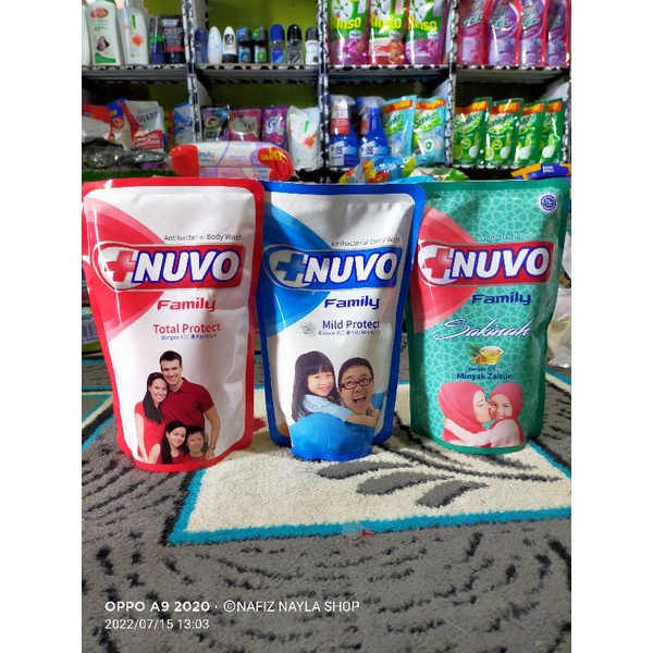Nuvo Reffil BodyWash Sabun Mandi Cair 400ml