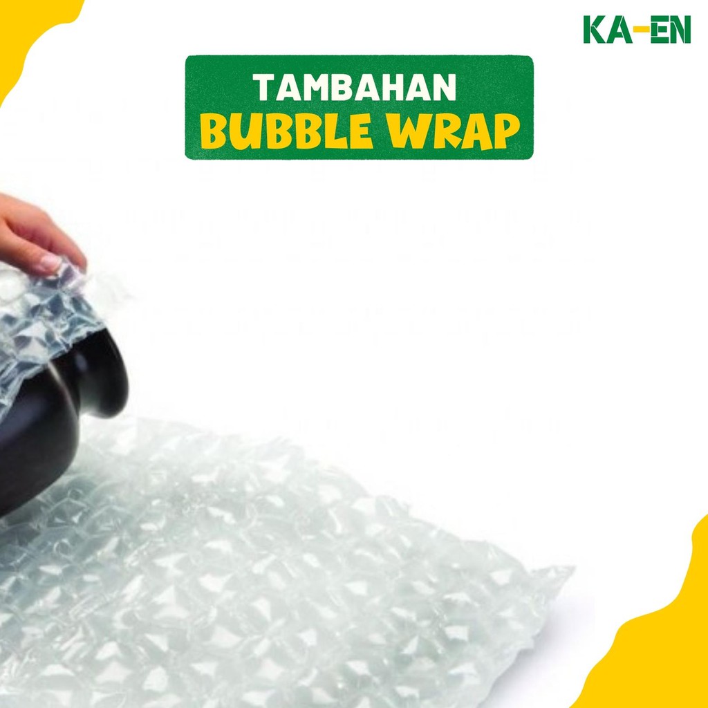 

Tambahan/Extra Packing Bubble Wrap