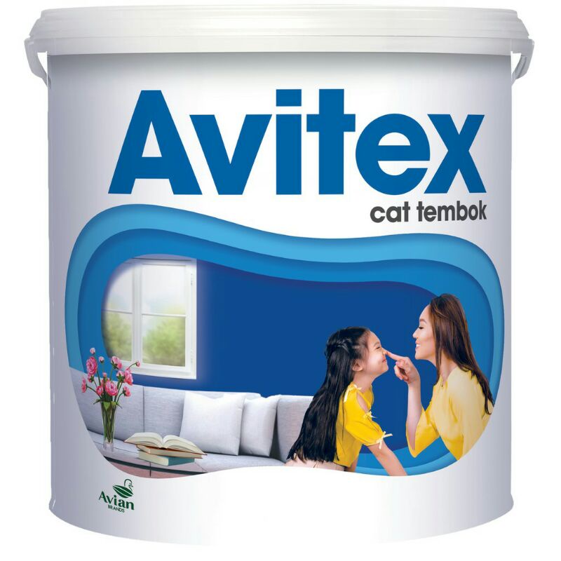 Cat Tembok Tinting Avian Avitex Interior 5 Kg Mesin Aduk Oplos