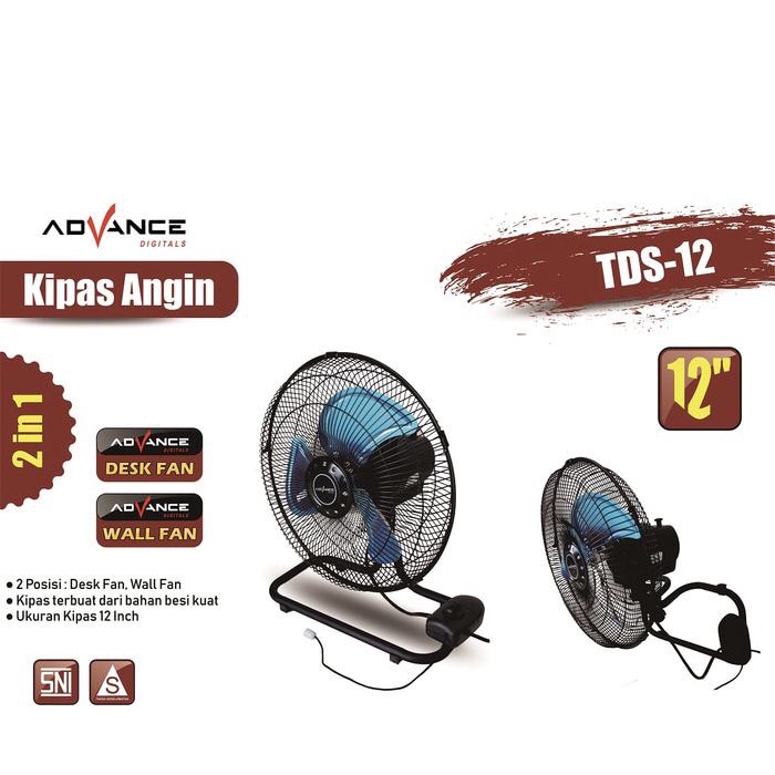 Advance TDS 12 angin besi 12inch Advance TDS 12