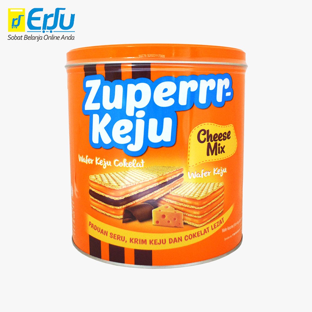 Zuperrr Keju Kaleng Cheese Mix 327 Gr