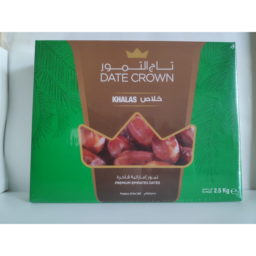 

Kurma Date Crown Khalas 2,5kg/Date Crown Khalas original