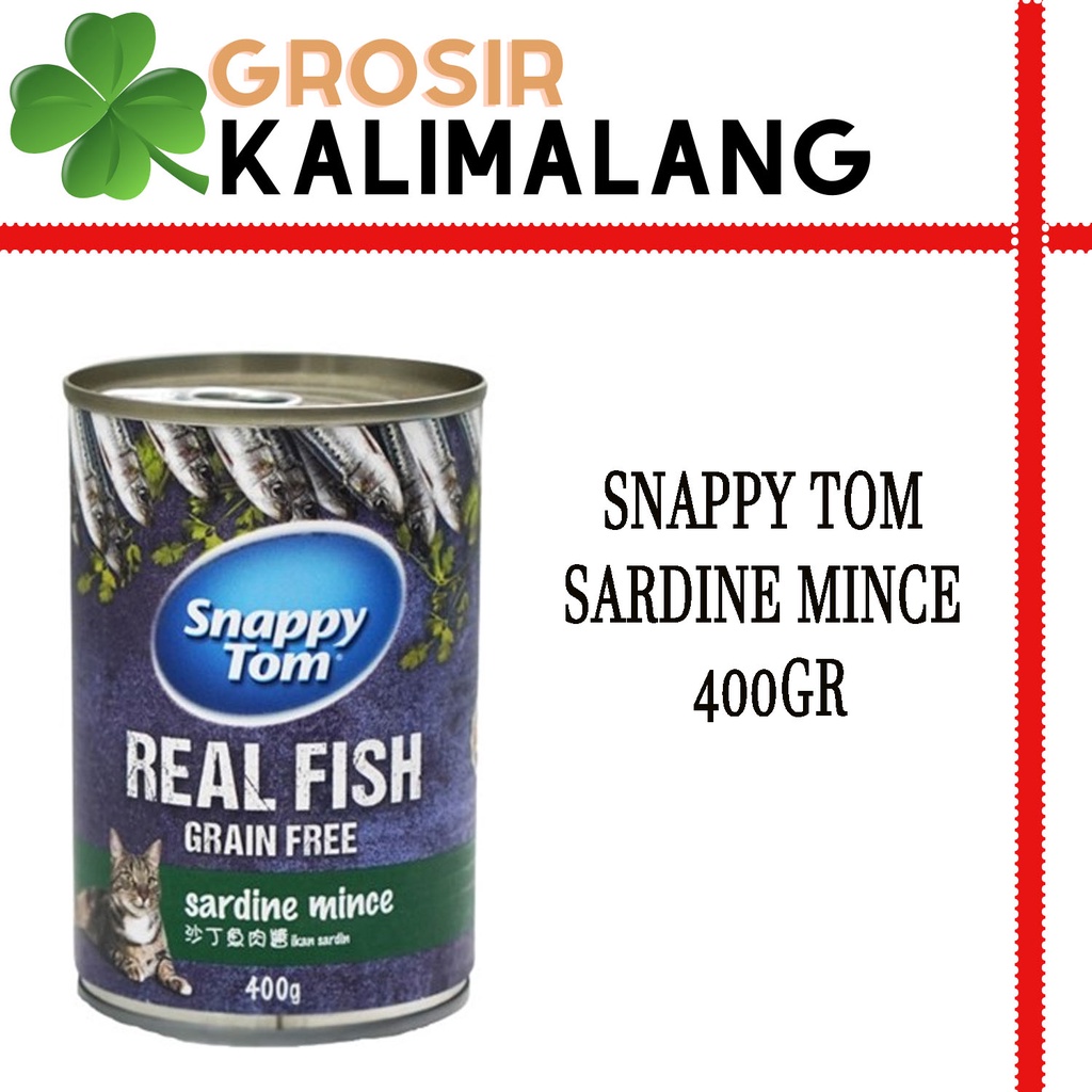 Snappy Tom Sardine Mince 400gr