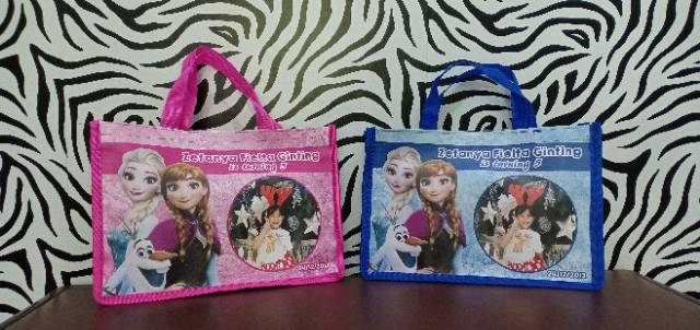 Tas Souvenir Anak Tas Anak Bening Transparan Wadah Goodie Bag Premium Ulang Tahun