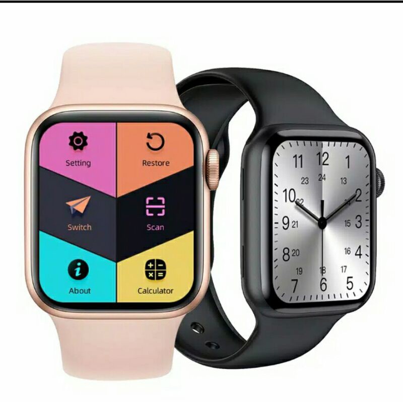 Smartwatch IWO 6 PRO Full Display 1,76" Bisa Telephone 4Ui Dinamis 12K Ak76