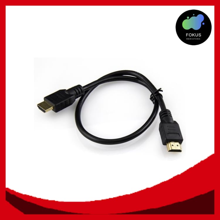 Kabel HDMI 50 cm Black High Speed 14517