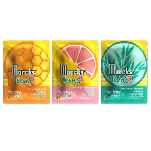 Marcks' Teens Sheet Mask Series