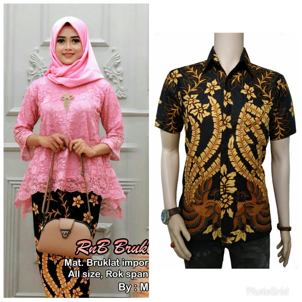 GROSIR BATIK COUPLE RNB BROKAT #2