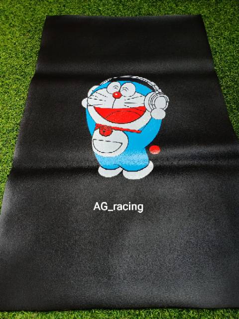 Kulit jok motor MR Doraemon besar