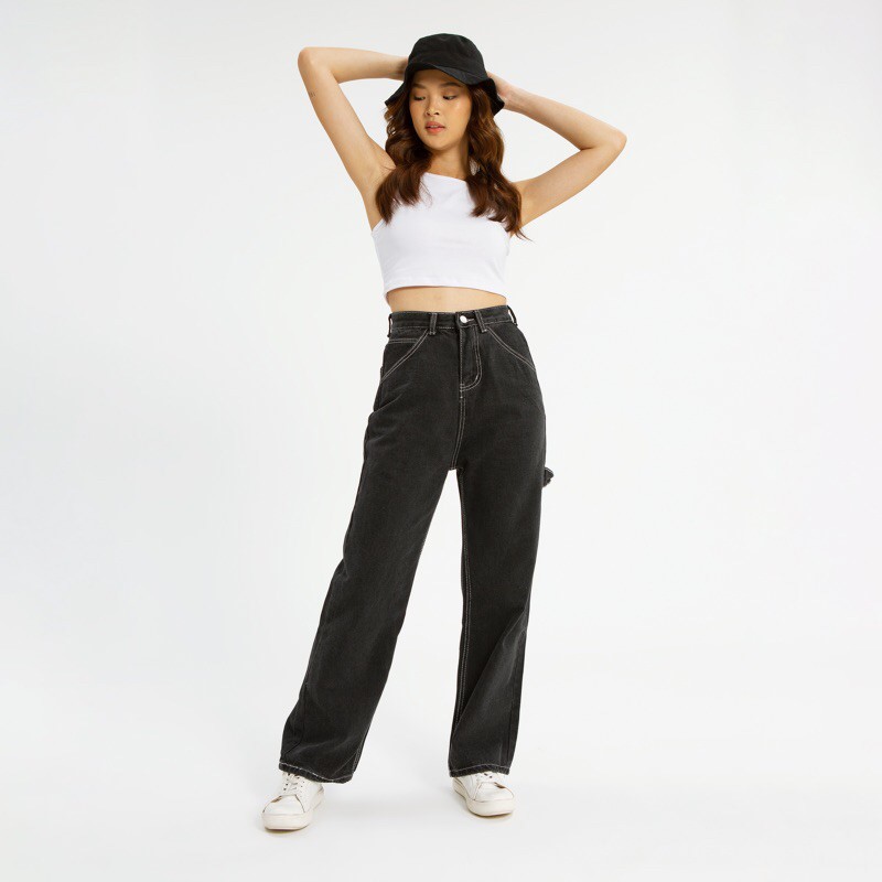 VIERLIN - Jeans 8803 - HW BAGGY JEANS