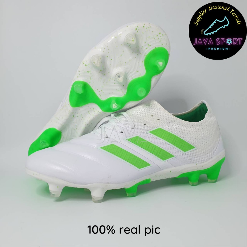 SEPATU BOLA ADIDAS COPA 20.1 WHITE GREEN FG
