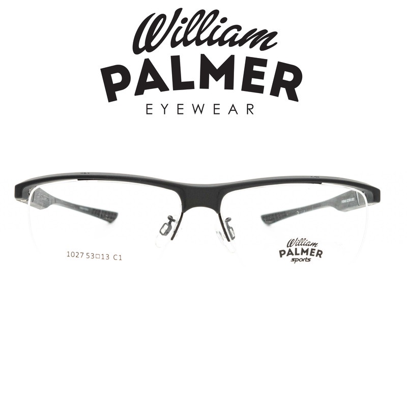 William Palmer Kacamata Pria Wanita Sport 1027 C1 Black