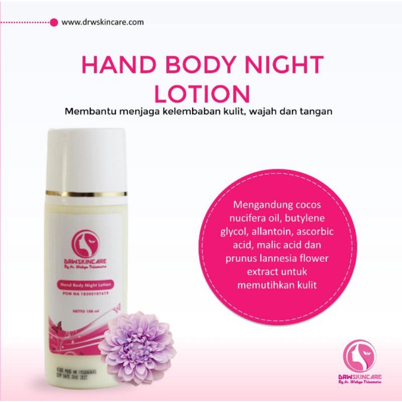 Night Lotion drwskincare