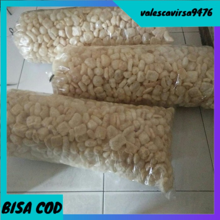 

⭐BISA COD⭐ Kerupuk kulit sapi 840gram - Asin