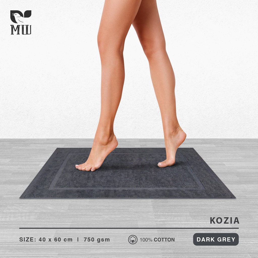 Keset Kaki Morning Whistle by Terry Palmer Kozia Keset Kamar Mandi Dapur Bath Mat 40 x 60 cm