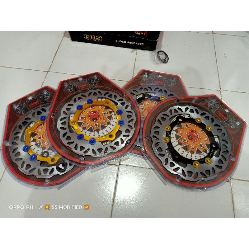 dis/cakram showa 1set depan belakang nmax