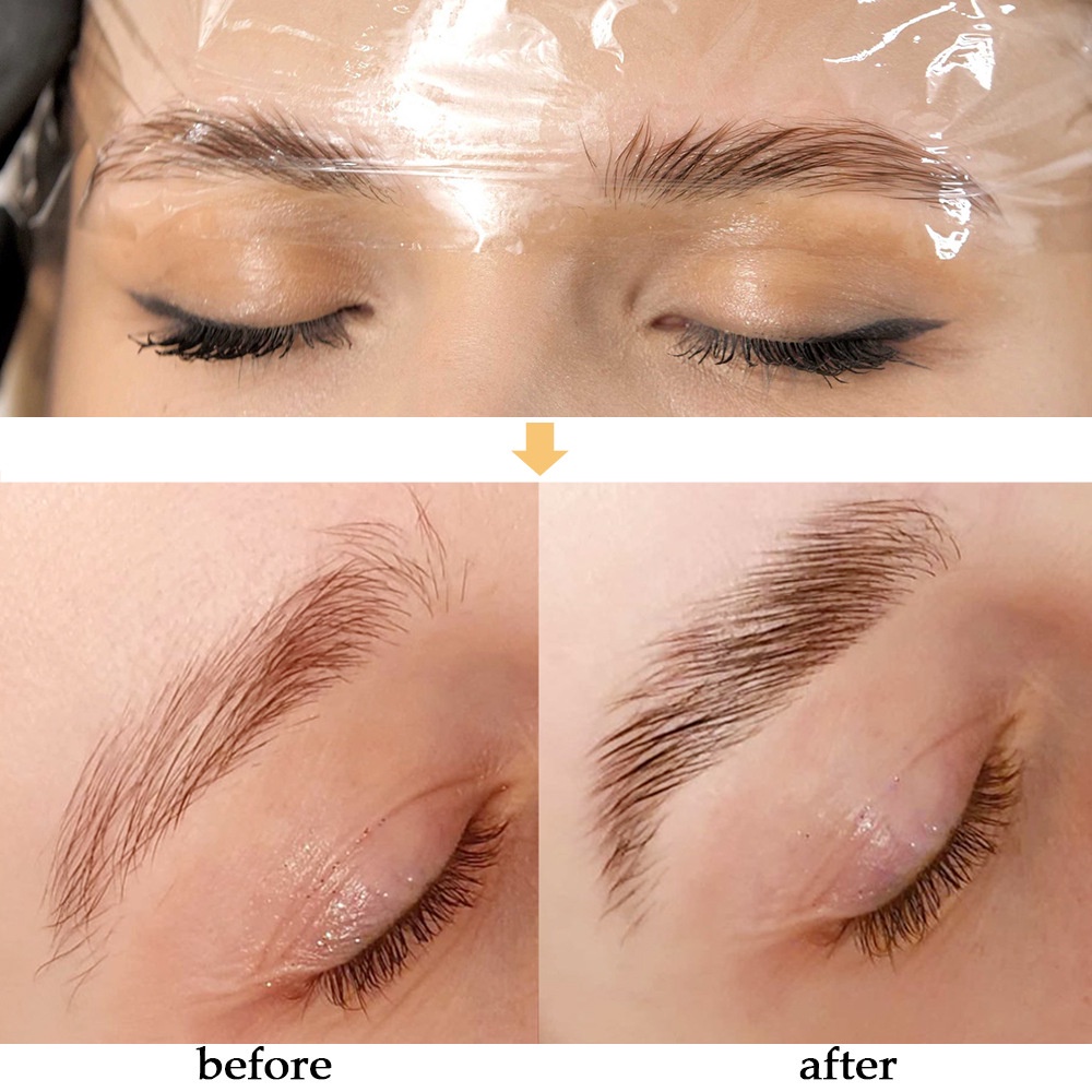 【 Baru】9PCS Eyebrow Lift  /Kit Brow Lamination diy Alis Mata Laminasi Semi Permanen Salon Kecantikan Pengangkatan Alis Perming Nutrisi