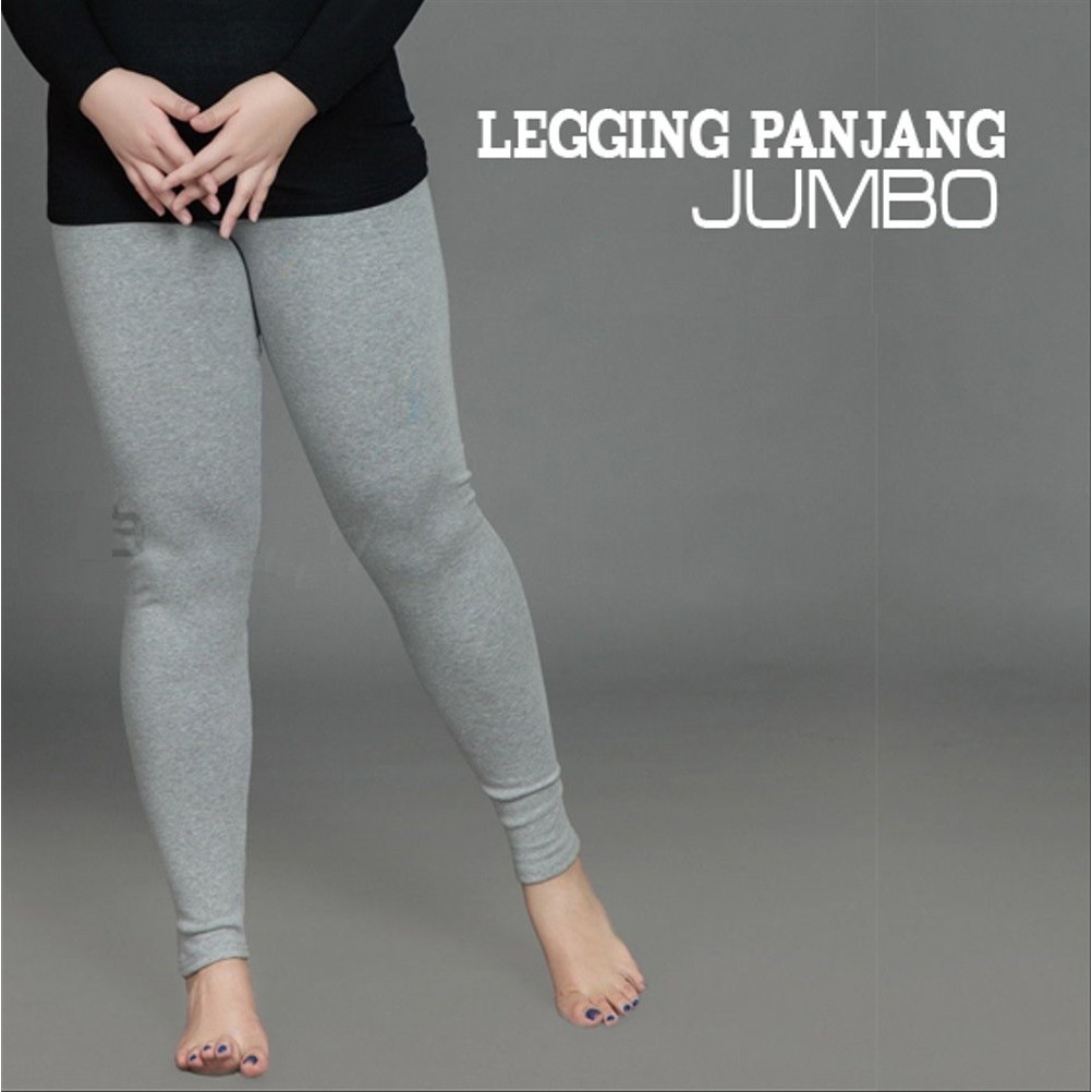 Leging Bahan Kaos JUMBO dan SLIM Celana Legging Lejing Wanita Slim dan Jumbo Spandek