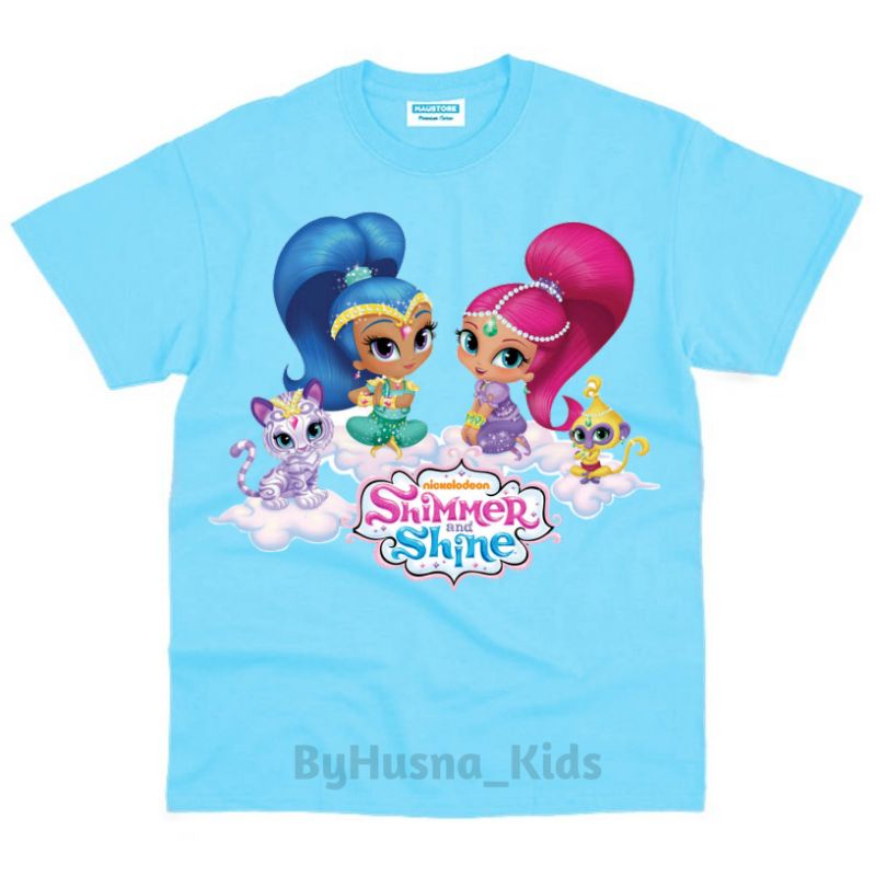 SHIMMER SHINE BAJU ANAK KAOS ANAK SHIMMER SHINE ATASAN ANAK DAN BALITA BAHAN PREMIUM PAKAIAN ANAK PE