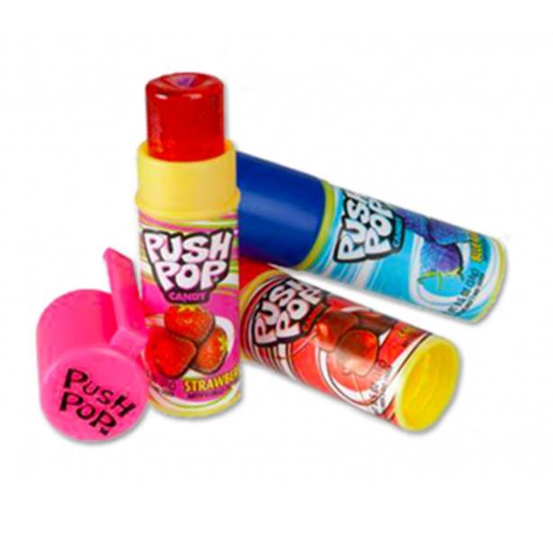 

Flashϟsale Permen PUSH POP / Lipstik rasa buah