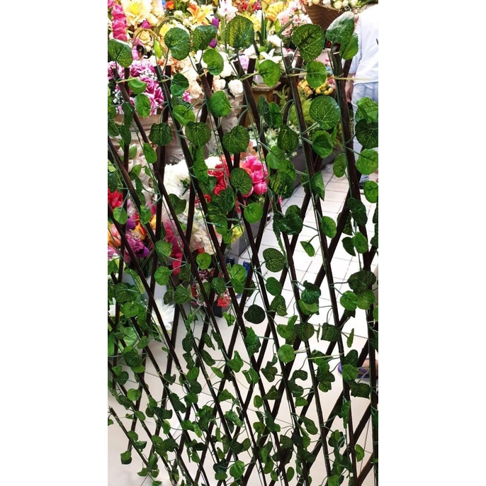 pagar tanaman rambat plastik