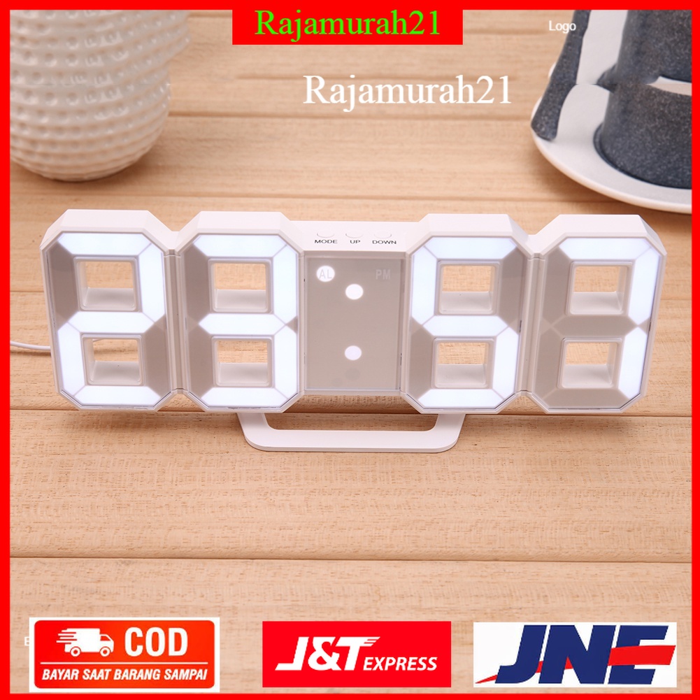 PROMO Taffware Jam Meja LED Digital Clock - TS-S60