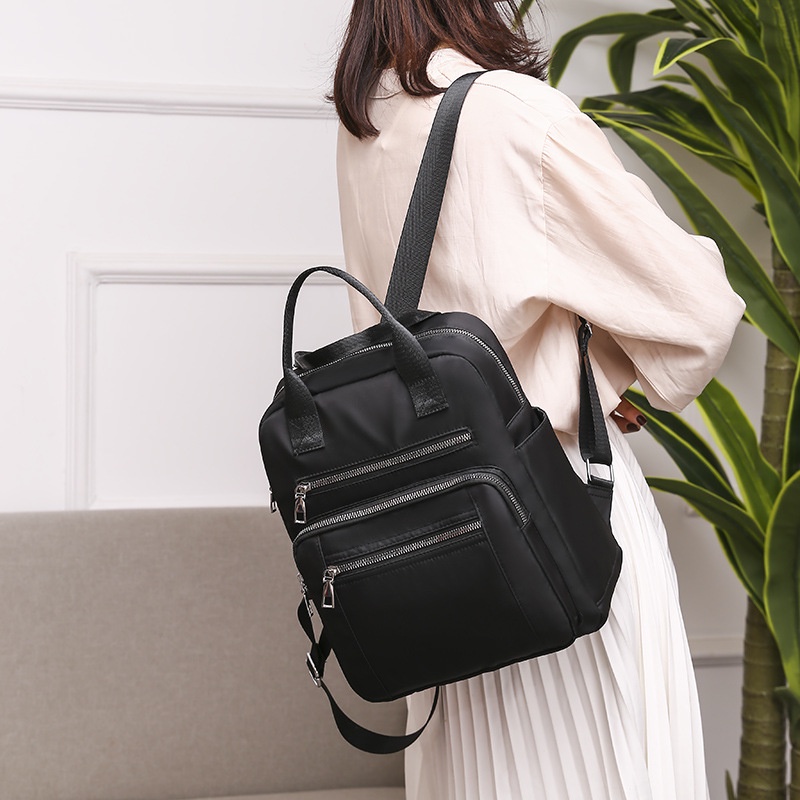 TAS RANSEL WANITA ANTI AIR IMPORT HITAM CHENA TA482B5 BACKPACK KOREA CEWEK BESAR GENDONG SEKOLAH KULIAH KERJA PUNGGUNG FASHION PREMIUM KEKINIAN REMAJA