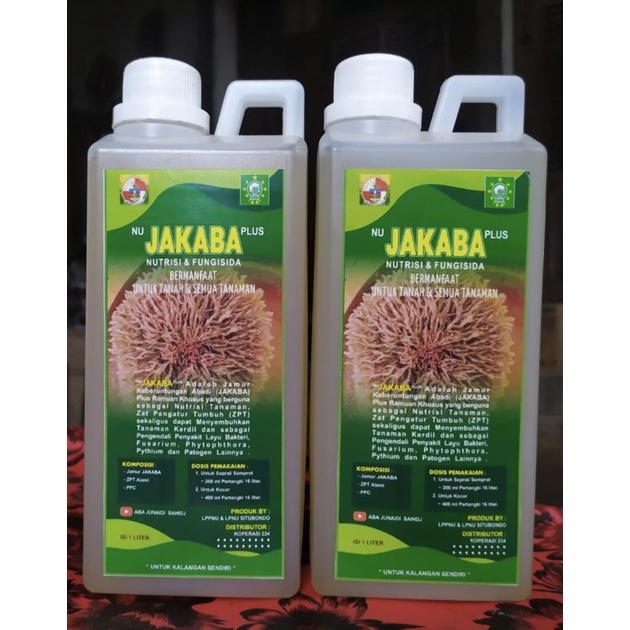 NU JAKABA PLUS JAKABA ORIGINAL AUTHENTIC BUATAN ABA JUNAIDI SAHIDJ