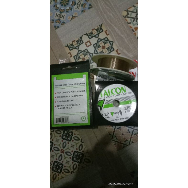 senar FALCON EVIA dia 0.22mm 220 meter 5 kg