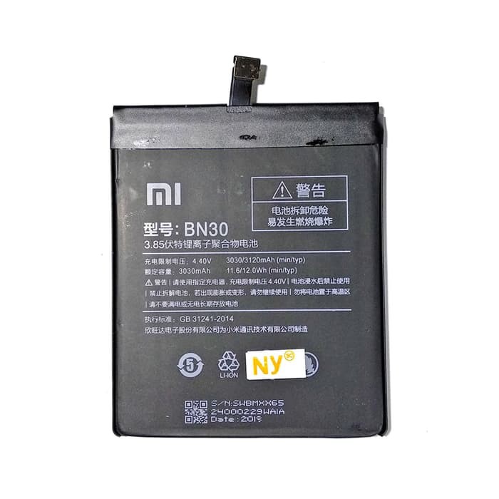 BATTERY BATERAI XIAOMI REDMI 4A BN30 ORIGINAL BN-30 ORIGINAL 99