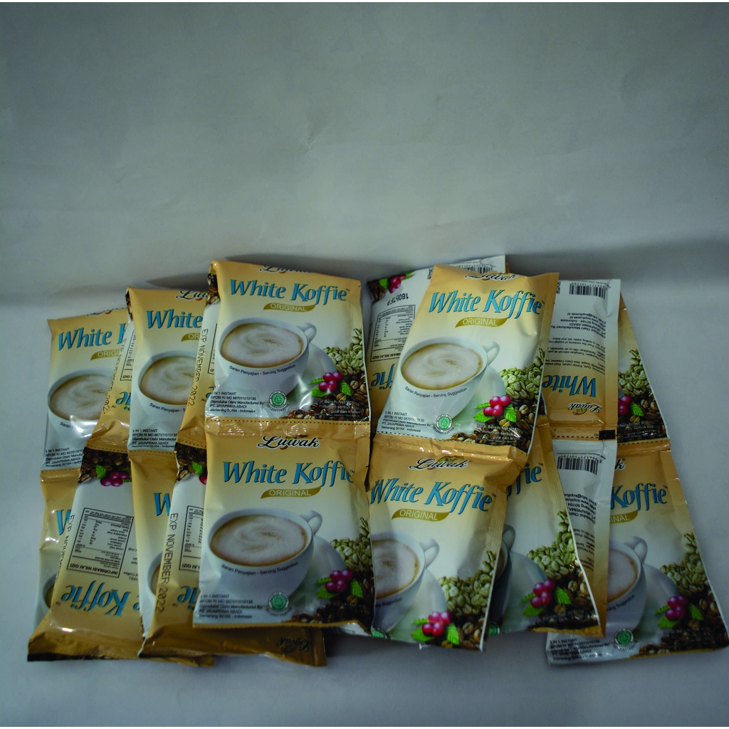 

Luwak White Koffie Original Sachet 20 Gram