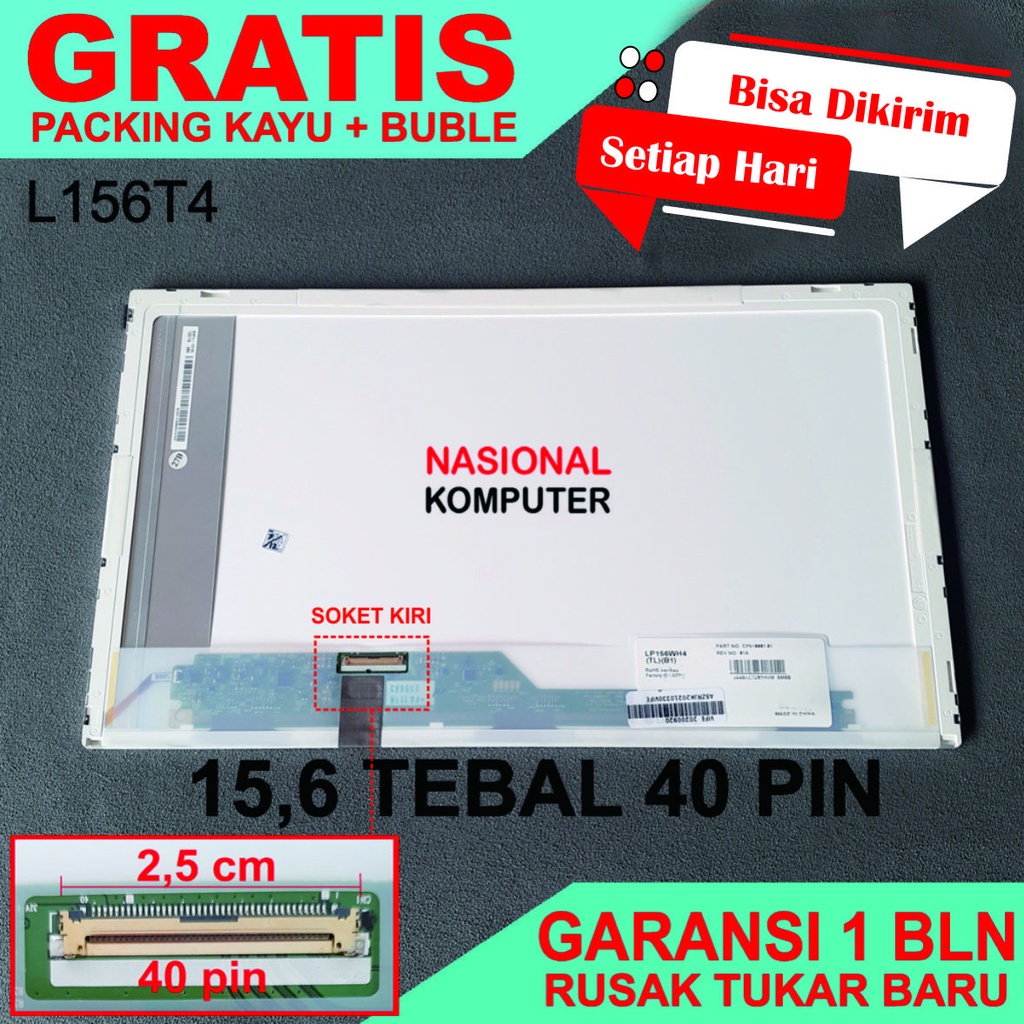 Layar LCD LED laptop Asus F55 F551C F551M F553
