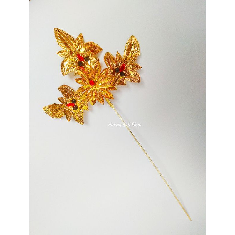 bunga emas kap untuk rias Agung pengantin Bali