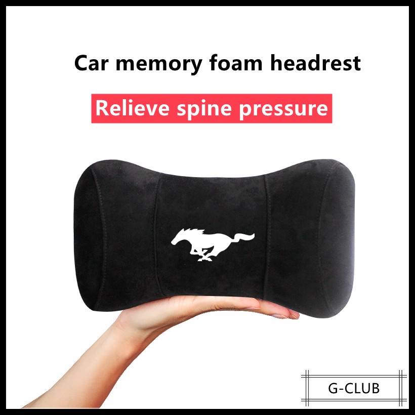 G-club Bantal Leher Memory Foam Lembut Nyaman Untuk Mustang