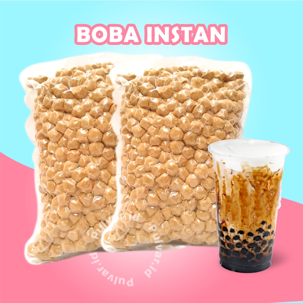 BOBA PEARL  / BOBA INSTAN / BUBLE PEARL  / BOBA BROWN SUGAR / BOBA BOBATEE / BOBA BELZA