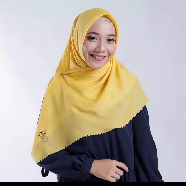 JILBAB ZOYA SCARF FATIN KERUDUNG SEGI EMPAT POLOS PREMIUM