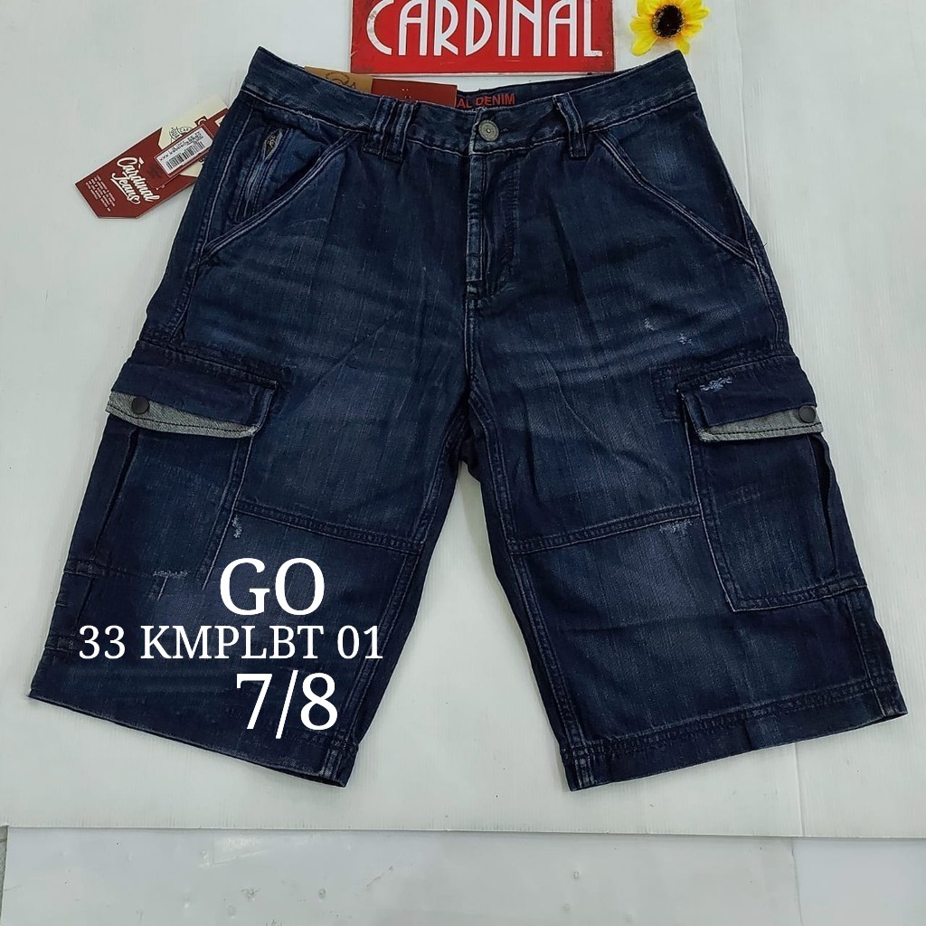 gof 33-KPL CARDINAL KEMPOL CASUAL Celana Pendek Cowok Celana Kempol Fashion Pria Brand Kekinian