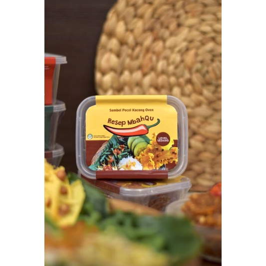 

BEST SELLER 280gr Bumbu Sambal Pecel Level Sedang Resep MbahQu