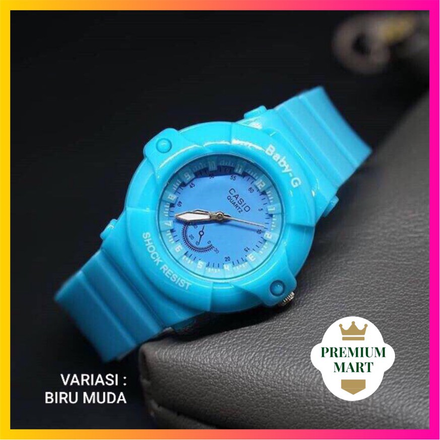 Jam Tangan Unisex Analog Casio Shock Baby C Shock Water Resist