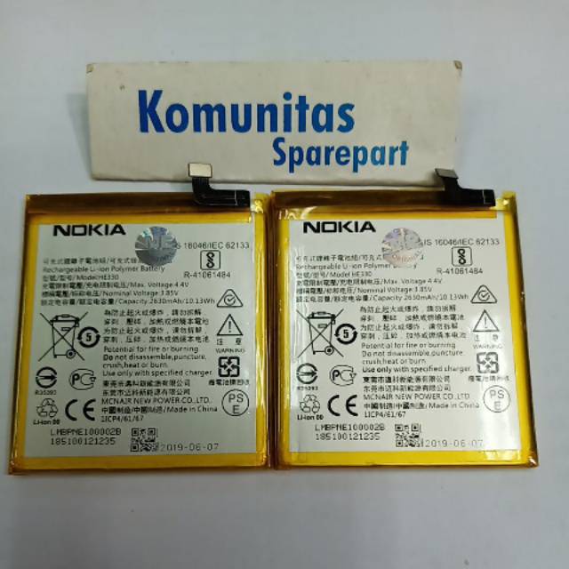 BATRE NOKIA 3/TA-1032/HE330/BATTERAI NOKIA 3