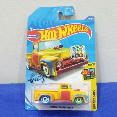 Custom 56 Ford Truck Hotwheels Art Cars
