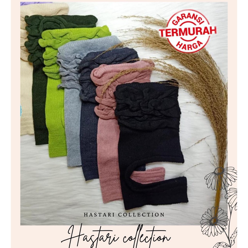HASTARI CIPUT RAJUT ANBUD KONDE / inner hijab rajut konde cempol anbud