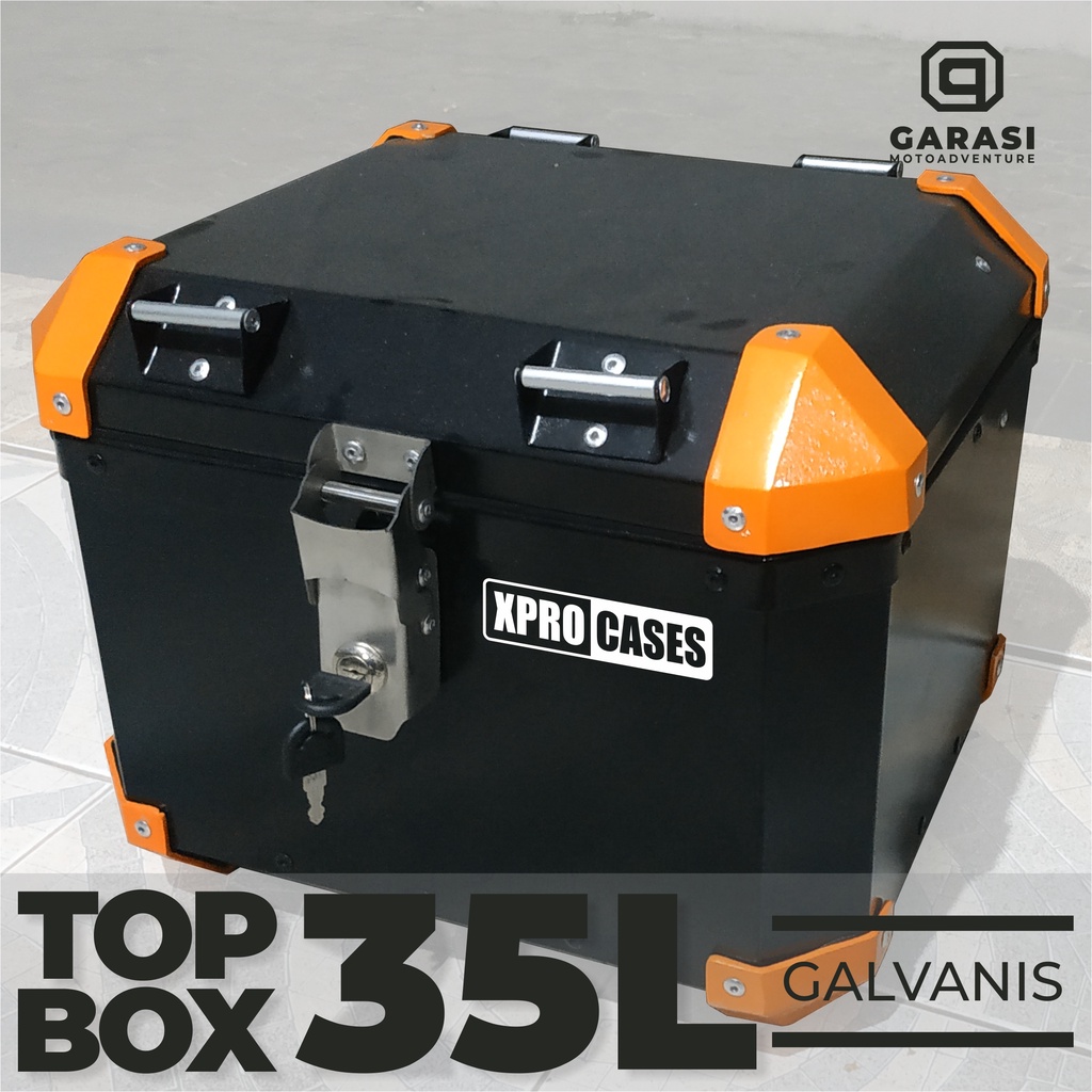 Top Box Pannier 35L Galvanis Xpro Cases