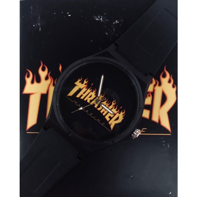 Thrasher Jam Tangan Distro Trasher Premium Cocok Dengan Kaos Distro