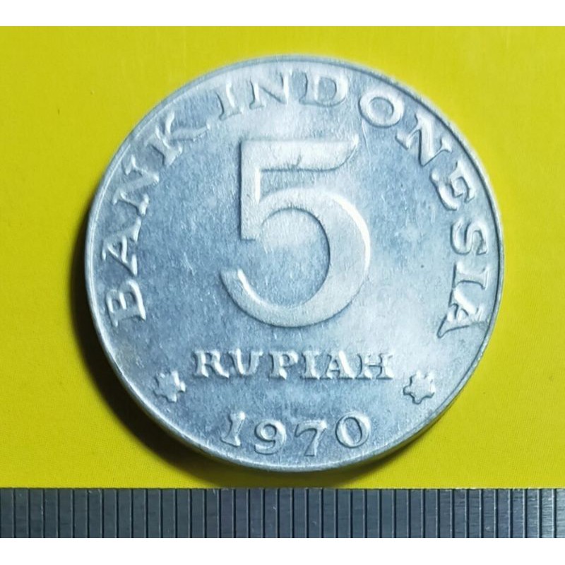 KOIN KUNO 5 RUPIAH TAHUN 1970